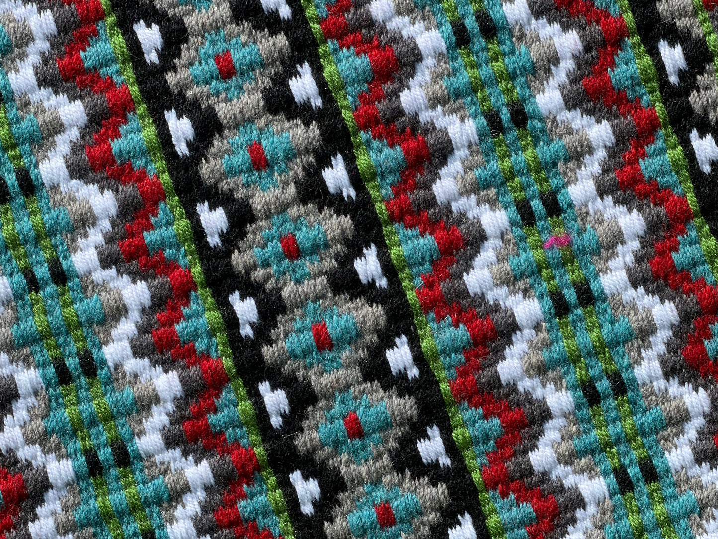 B523 Oversized Saddle Blanket Soft Turquoise, Tibetan Red, White, Charcoal, Ash, Black, Lime Green