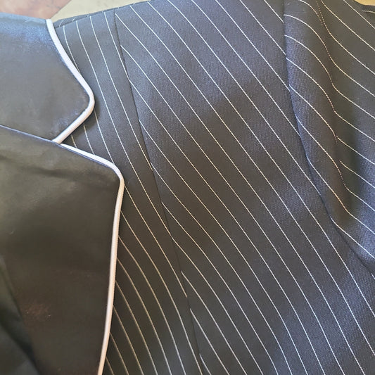 Size 14 Black Stripe Showmanship/Halter Coat