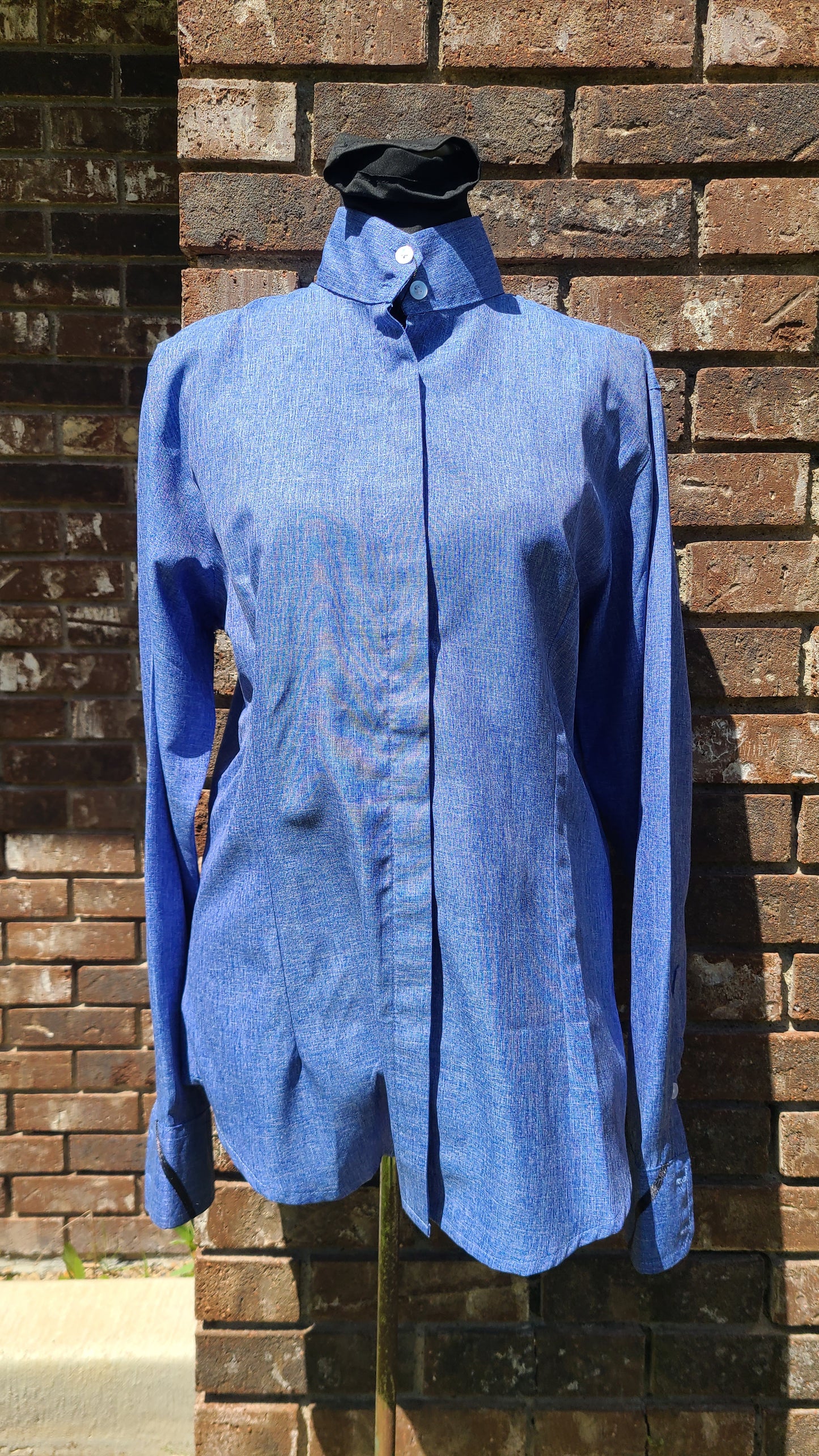 #513 English Shirt Blue with Navy