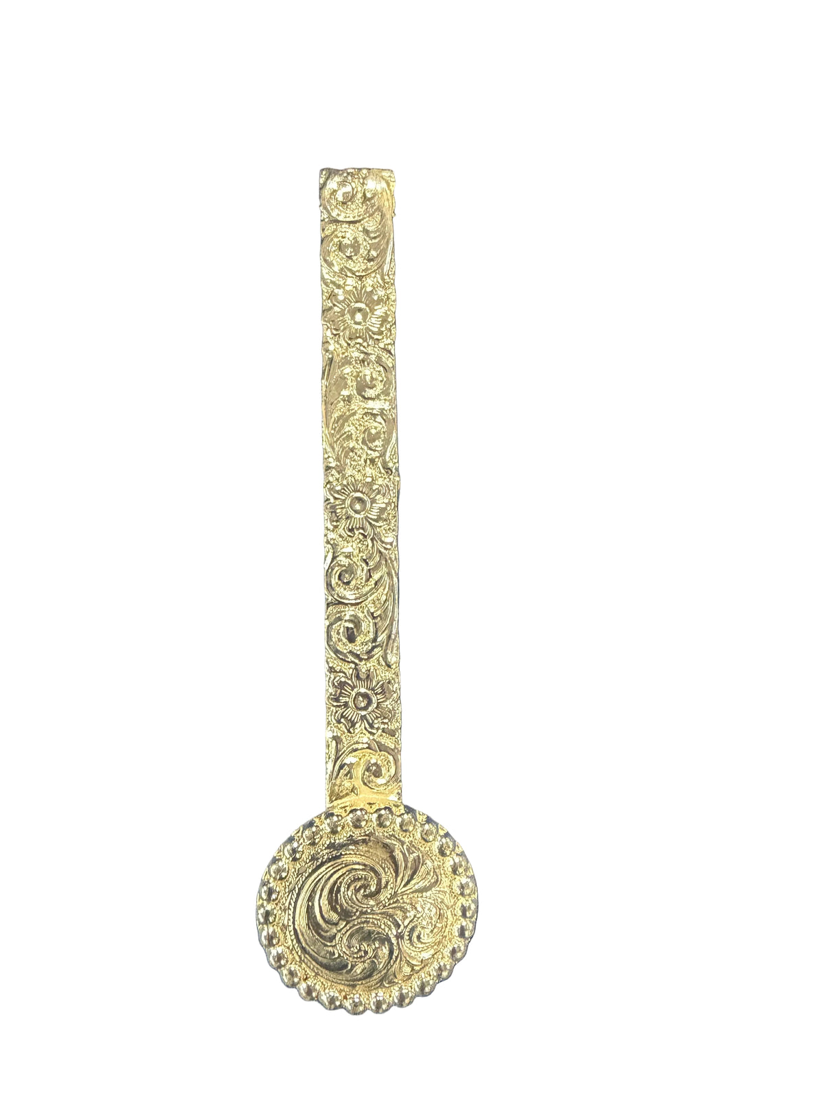 Round 1.5" Silver Back Number Clip (Length Options)