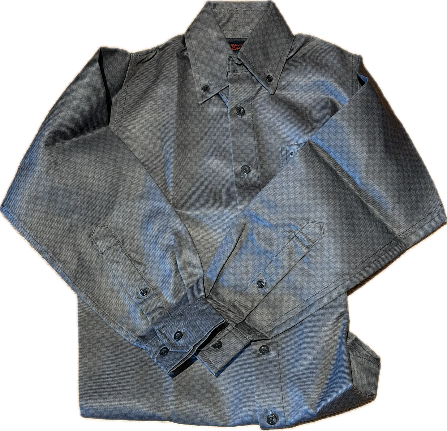 Cowboy Couture Youth Boys -Charcoal Carbon Fiber- size 4 (ONE ONLY)