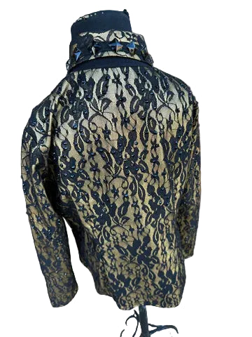Kids size 12 black and gold textured shirt! This one is AMAZING!!!!!!!
