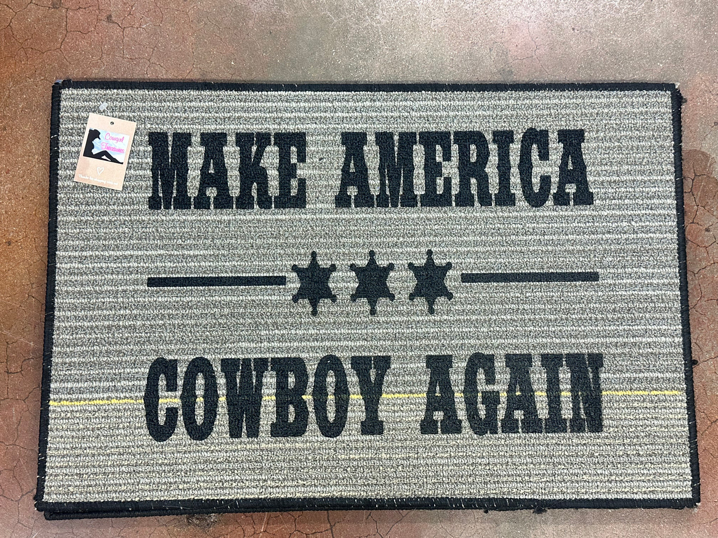 Welcome mat