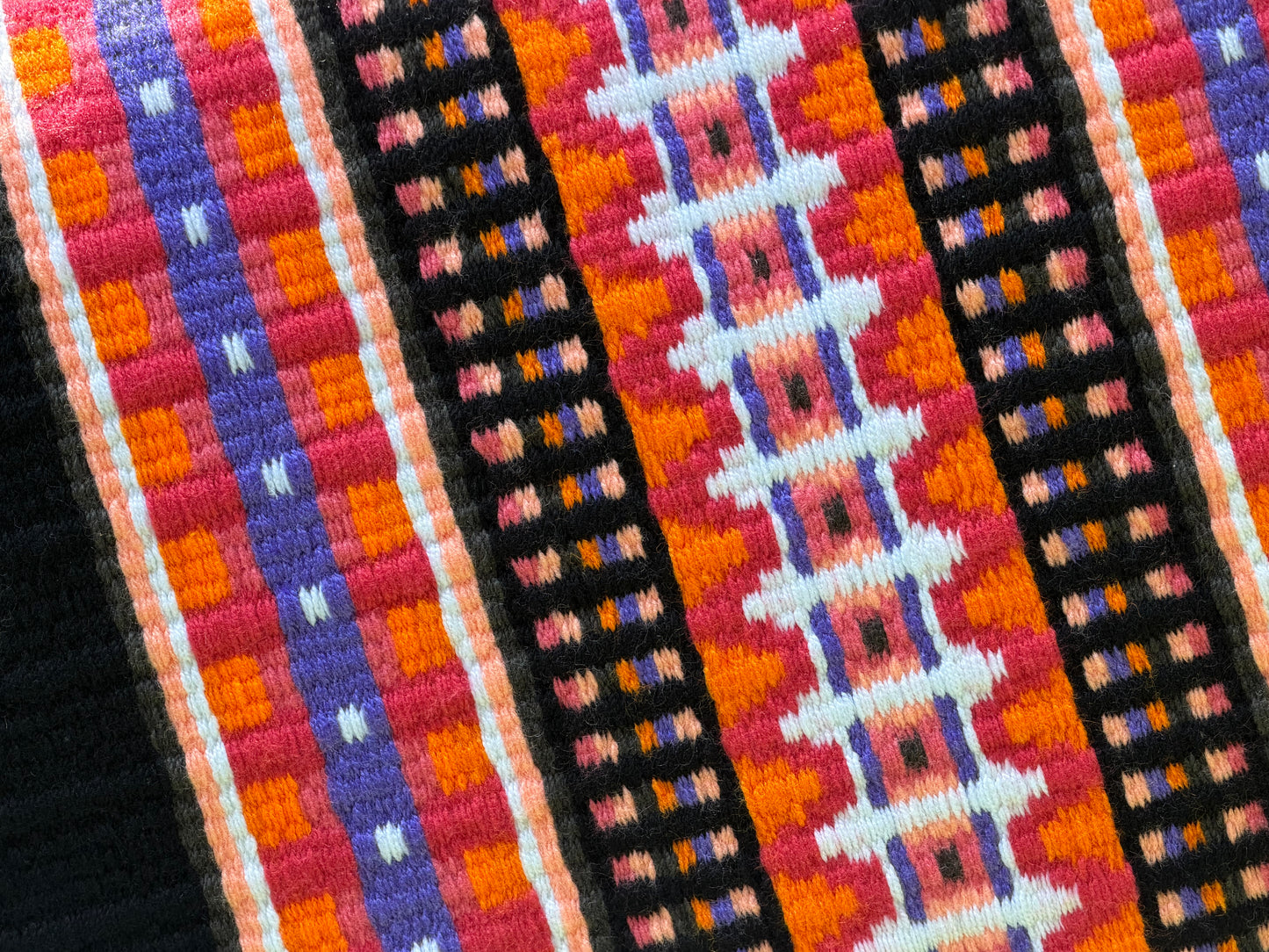 B573 Oversized Saddle Blanket Black, Charcoal, Peach, Orange, Coral, Soft Purple, Light Coral