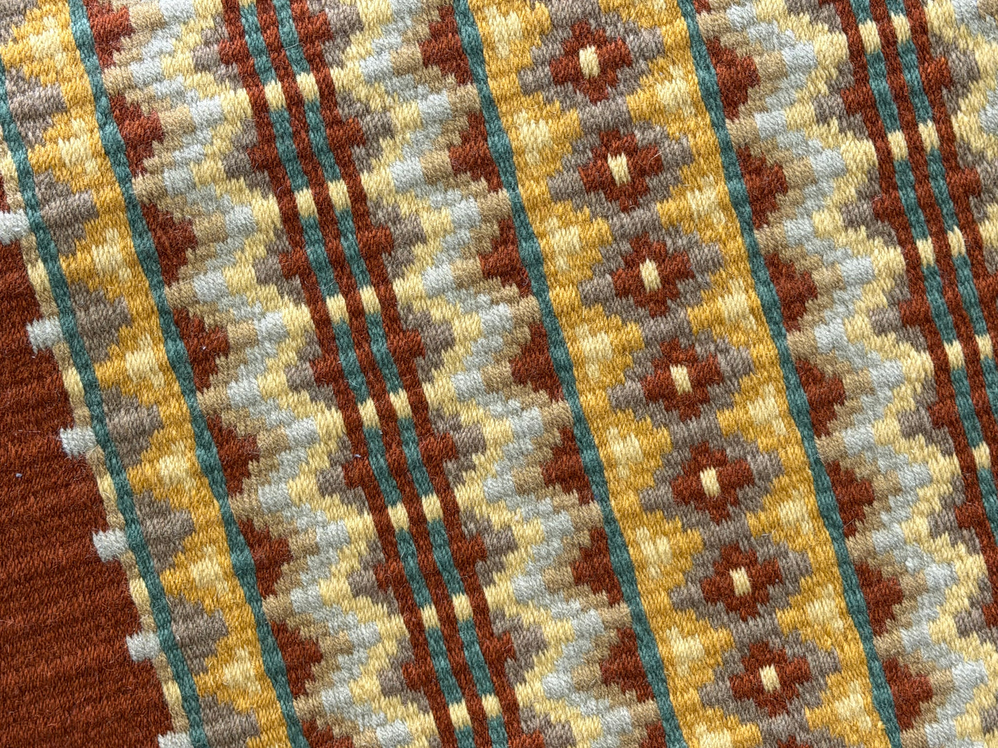 B596 Oversized Saddle Blanket Rust, Gold, Fawn, Gold, Seductive Honey, Sage Green