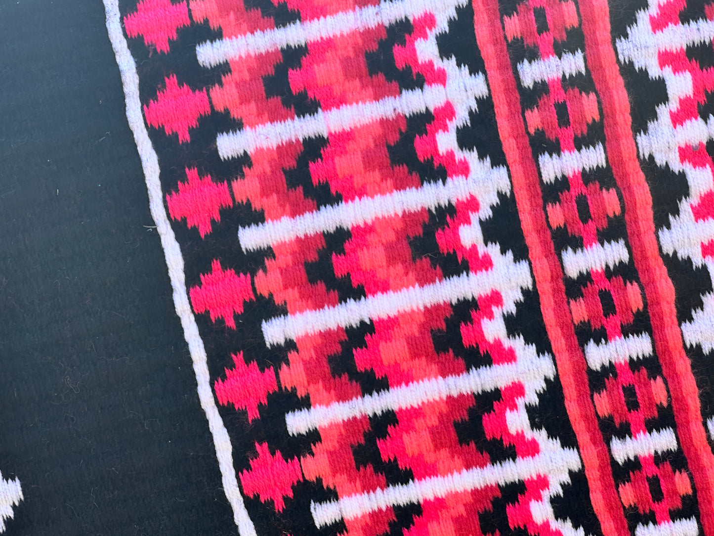 B419 Oversized Saddle Blanket Black, Neon Pink, Dark Coral, Light Coral, White