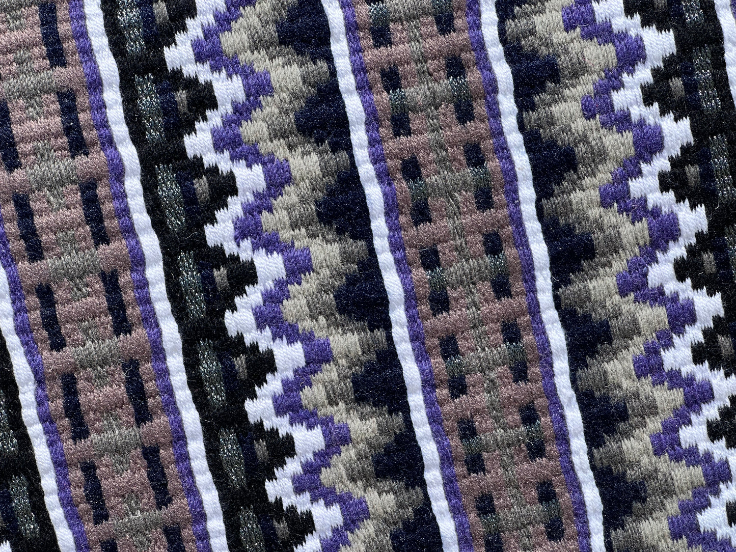 B389 Oversized Saddle Blanket Show Dark Navy Blue, White, Bright Purple, Charcoal, Charcoal Matte Metallic, Siler Rose, Black