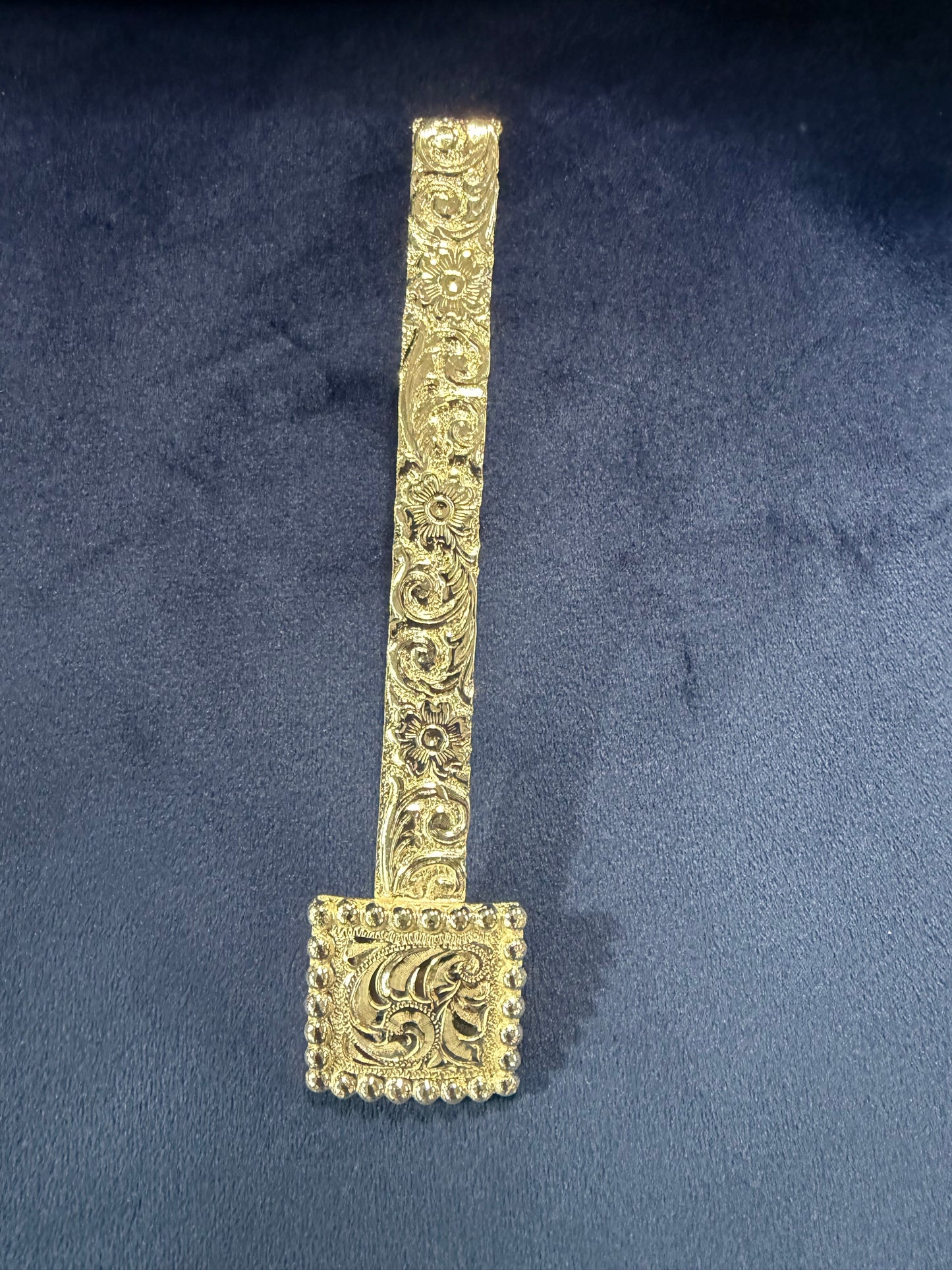 Square Silver Back Number Clip (Length Options)