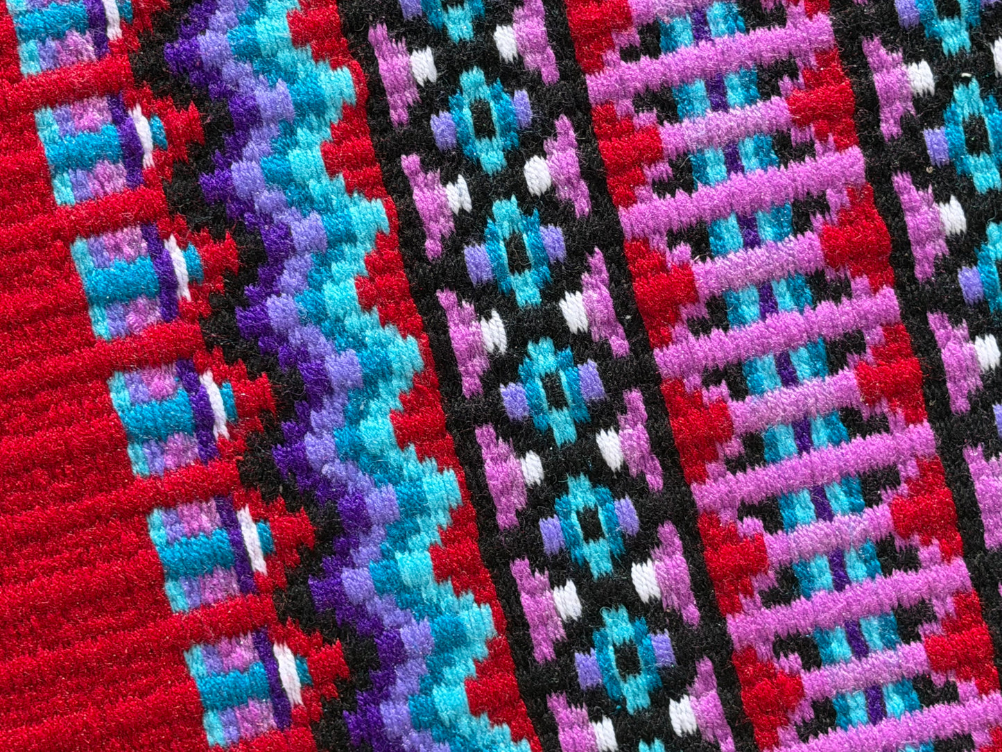 B608 Oversized Saddle Blanket Lavender, Aqua, Turquoise, Purple, Light Purple, Show Red, Black, White