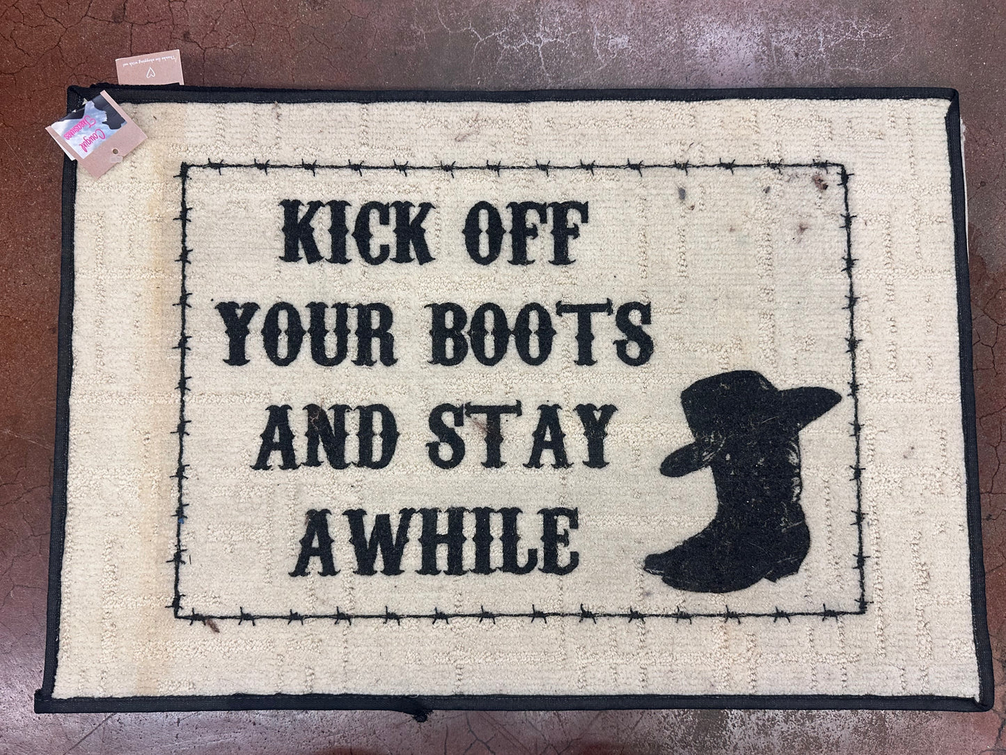 Welcome mat