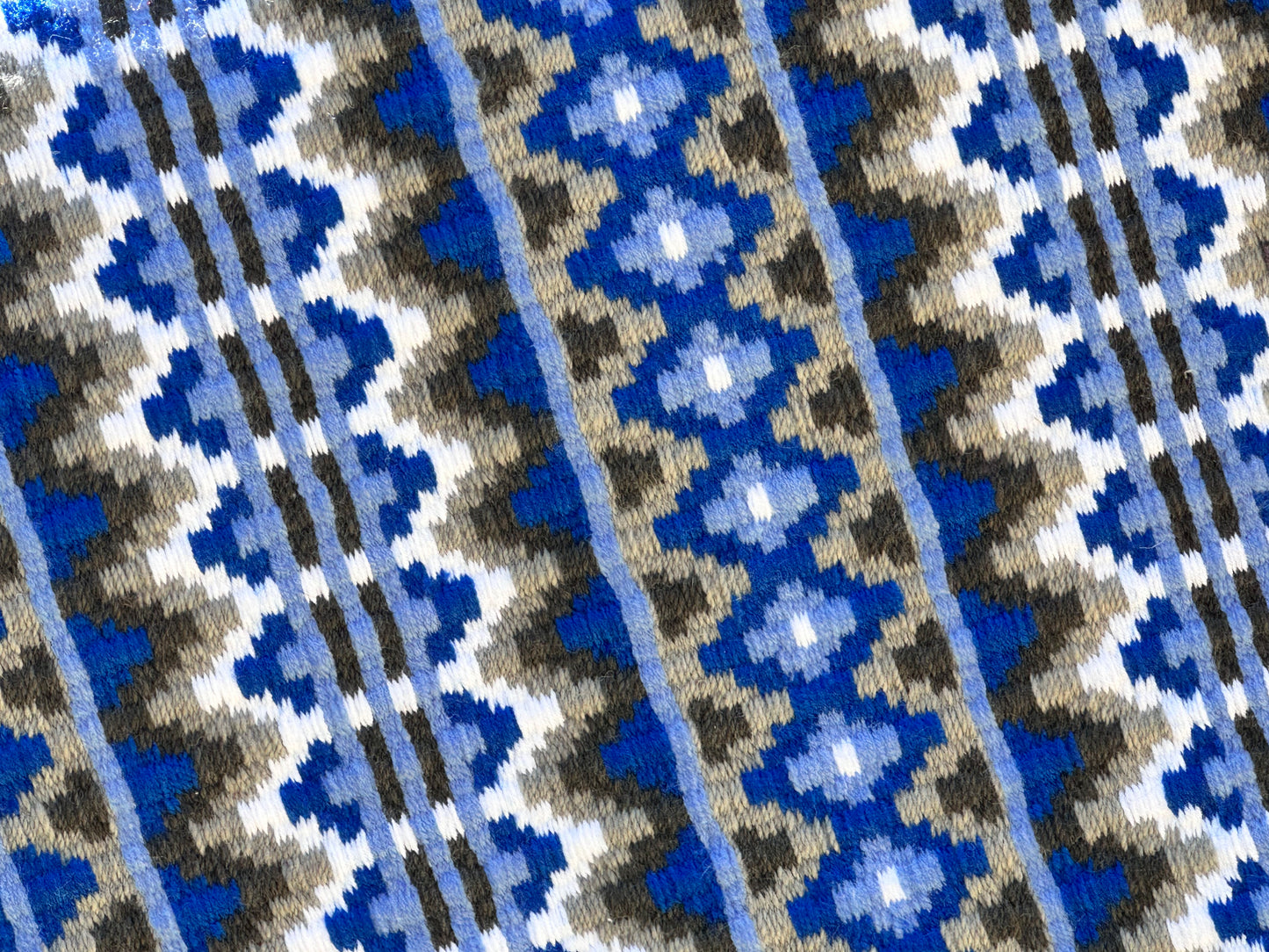 331 oversized saddle blanket light denim royal blue white charcoal ash