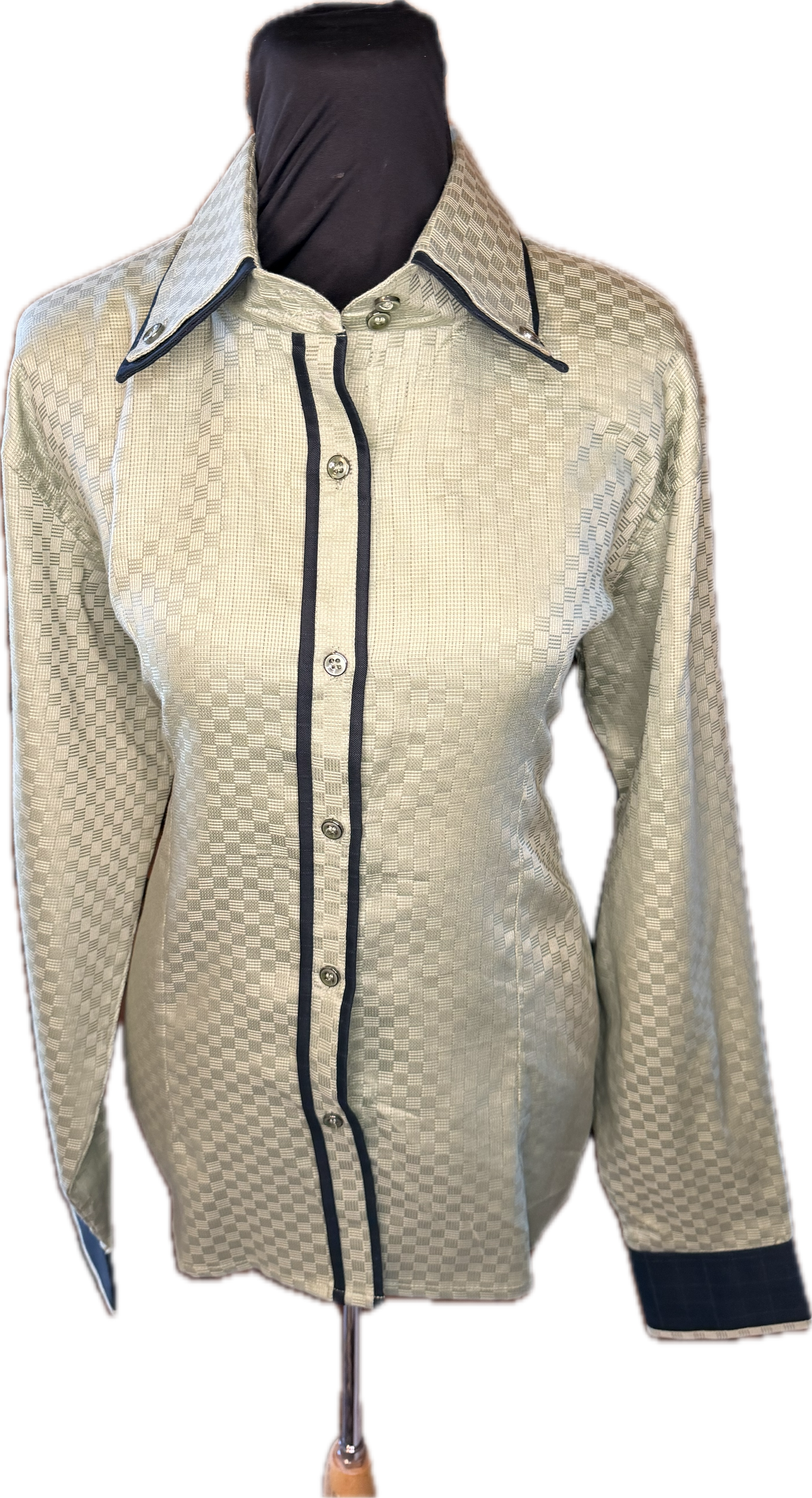 *40 Bust* Vest Set *Dark Green with Matching shirt and Belt