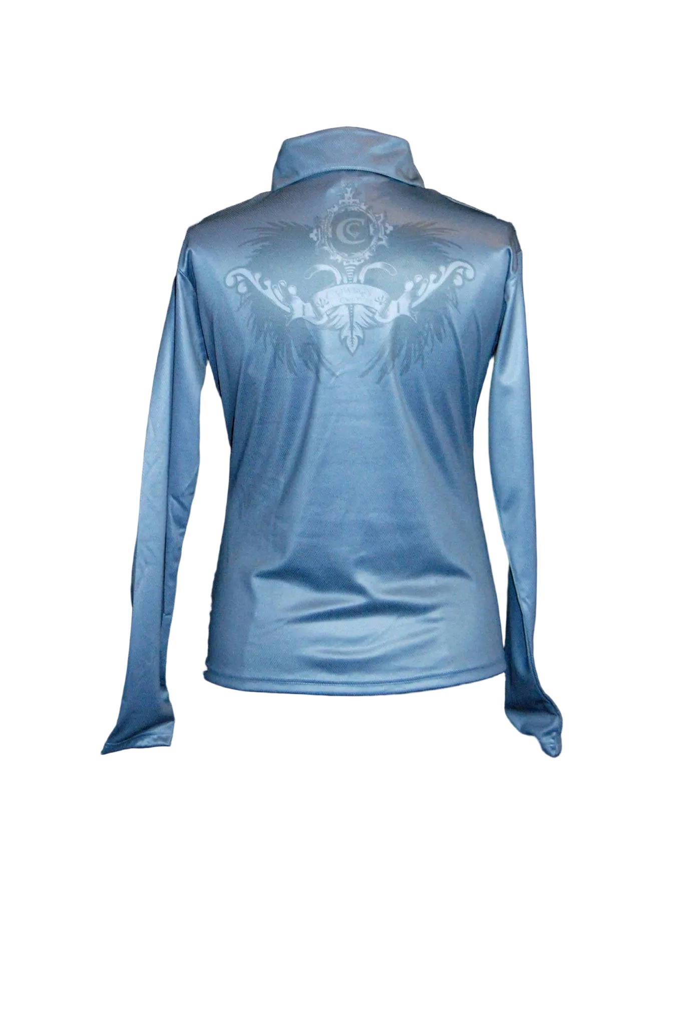 Cowboy Couture Ladie's Grey Tunic Shirt