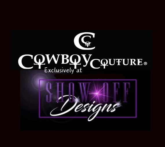 Cowboy Couture Jacket. Zip up front. VERY WARM!