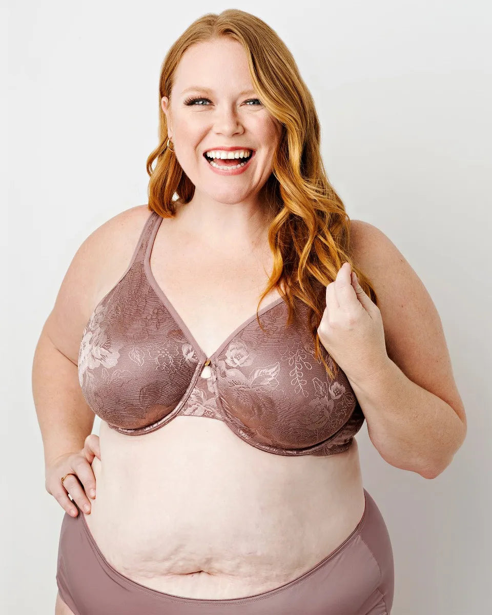 ***SALE*** Emma Luxe Back Smoothing - (Mauve Lace)