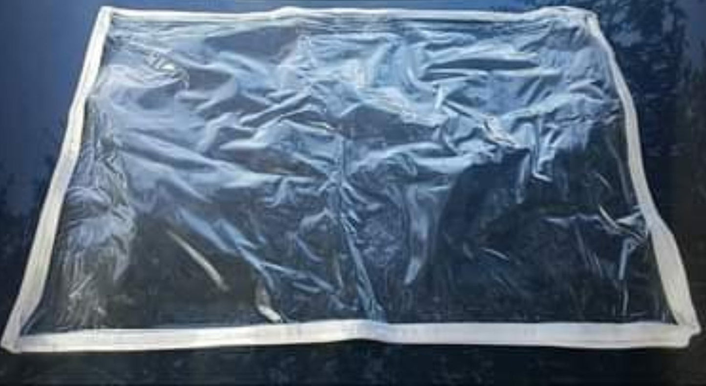 Oversized plastic blanket carrier