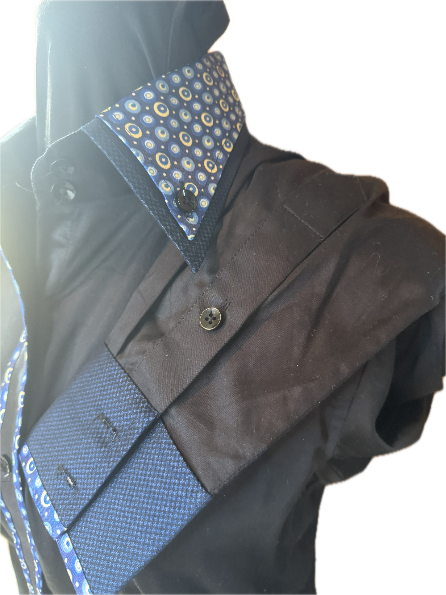 *36 Bust* Vest Set *Navy Blue and Matching Shirt