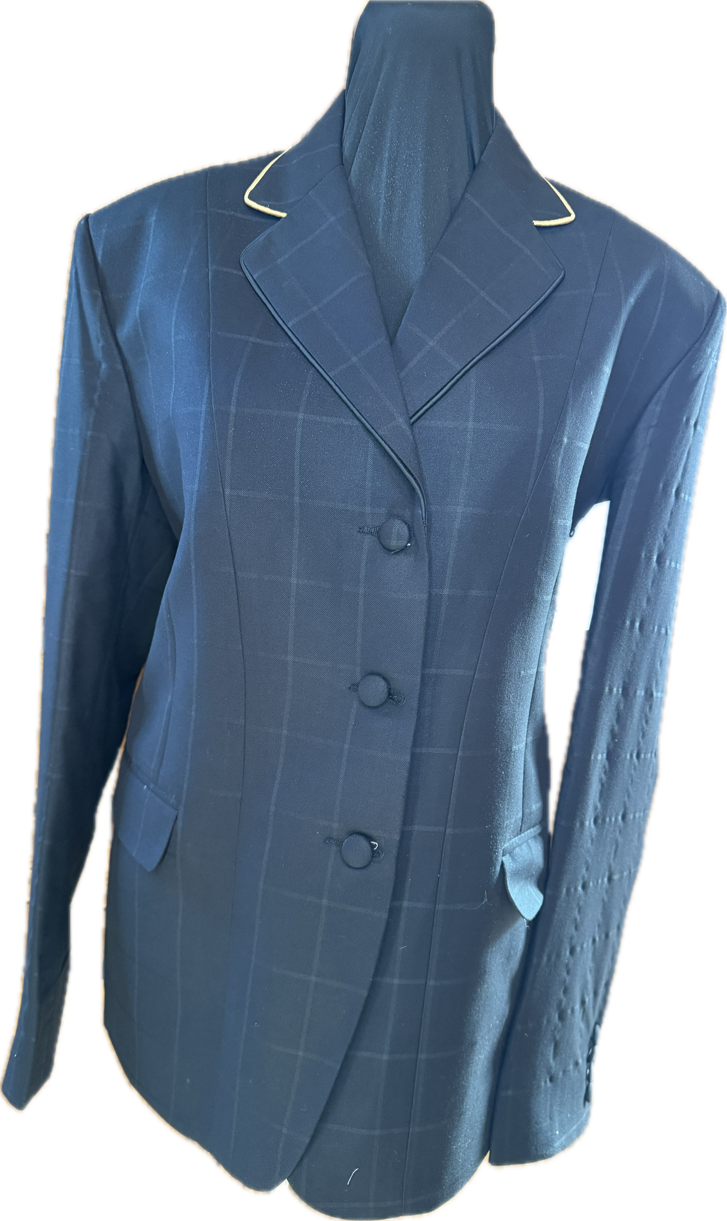 *40 Bust* Black Big Box with Gold Piping