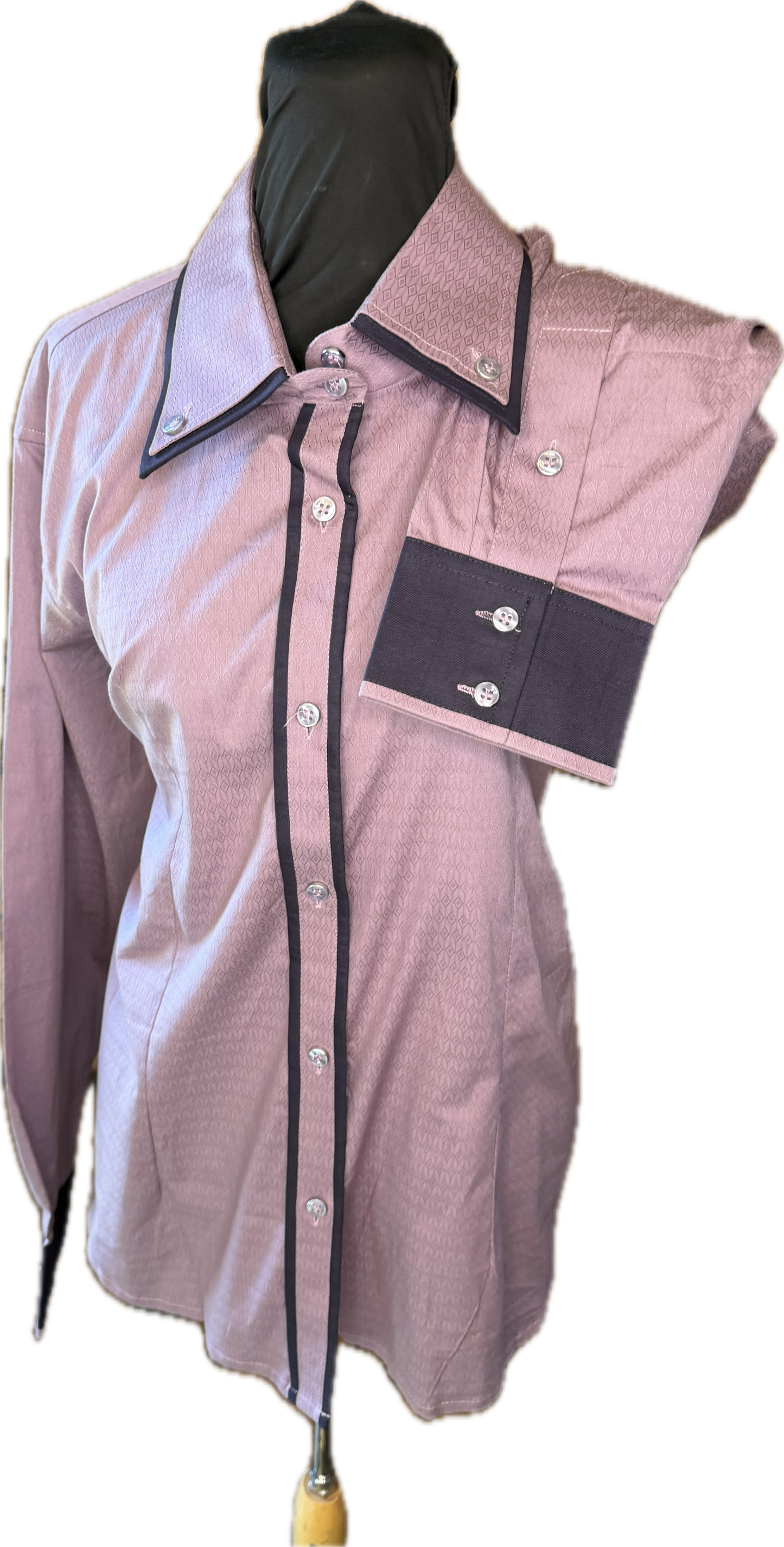 *48 Bust* Vest Set * Plum Vest and with Matching Shirt