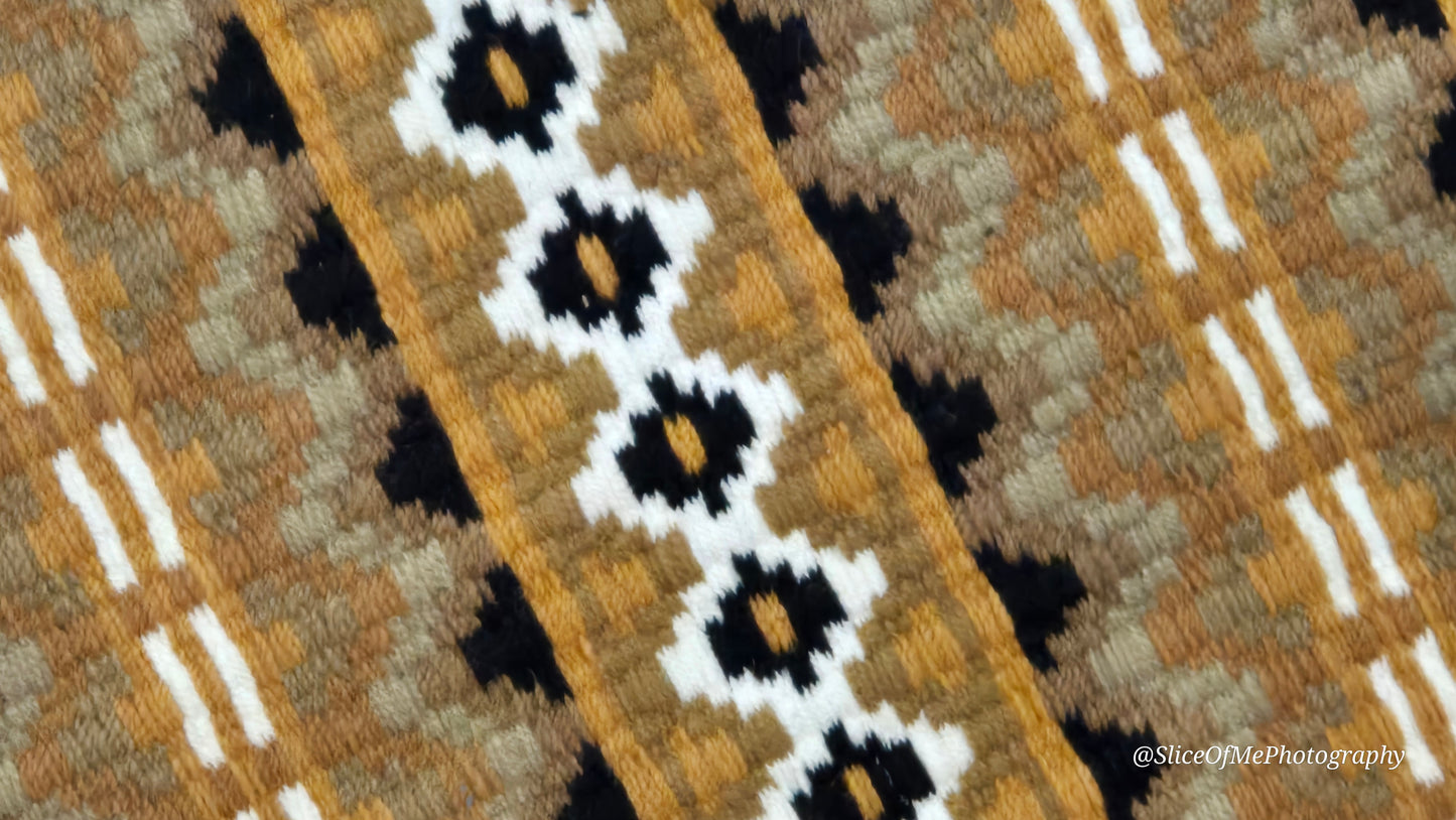 769 Oversized Saddle Blanket caramel, Sand, black, white, indian tan,