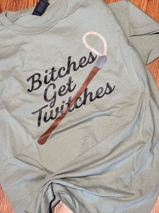 T-Shirt "Twitches" MEDIUM in beige