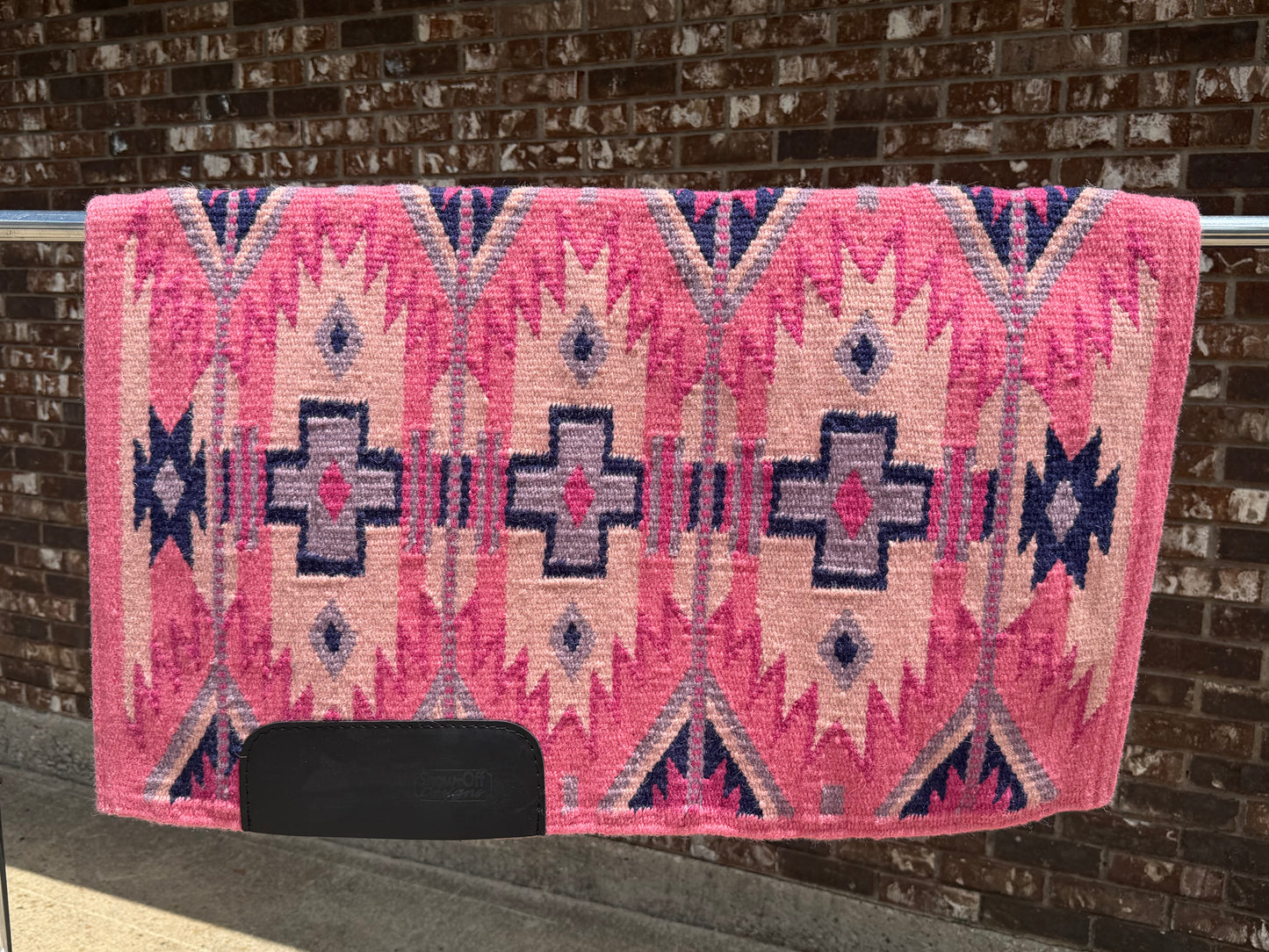 a117 Ranch Oversized Saddle Blanket Bubble Gum Pink, Sweet Pea, Sache Pink, Navy Blue, Lavender