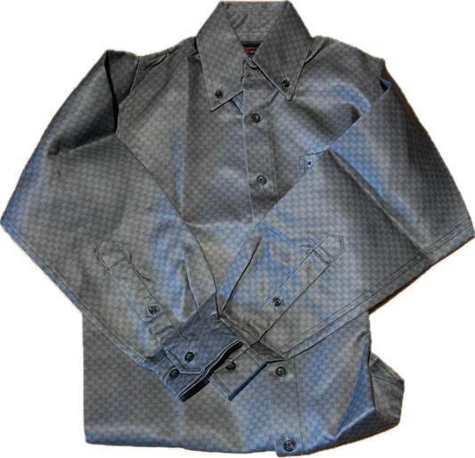 Cowboy Couture Youth Boys -Charcoal Carbon Fiber- size 4 (ONE ONLY)