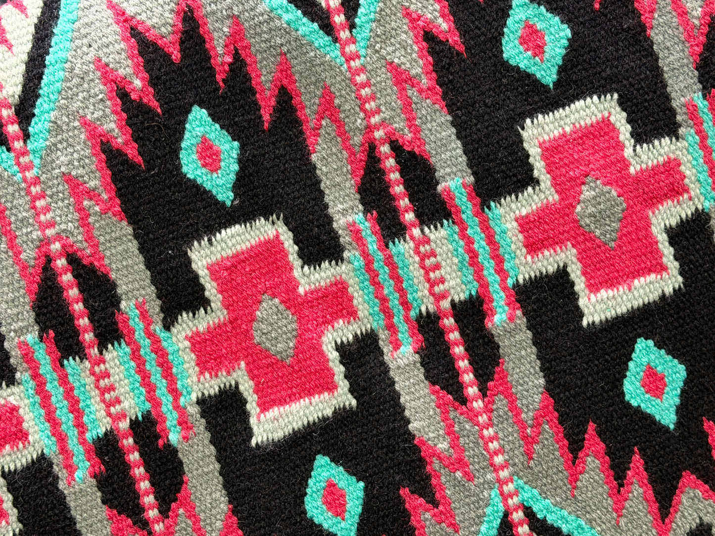 a105 Ranch Oversized Saddle Blanket Grey, Fuchsia, Mint Green, Black, Light Mint