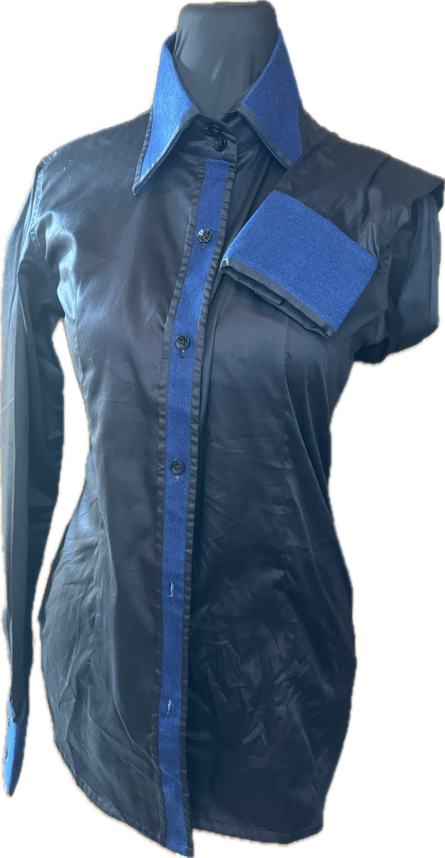 *36 Bust* Vest Set *Blue Denim and Matching Shirt