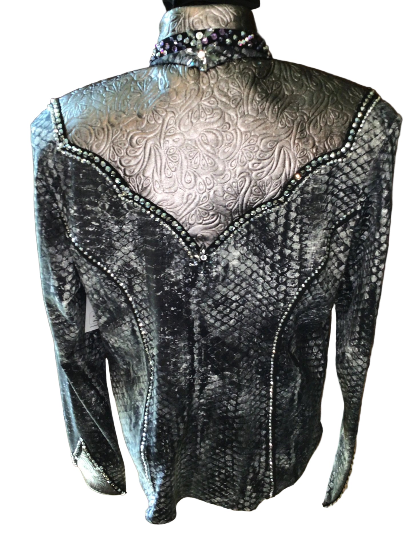 Size Large Snake Skin Lycra Day Shirt