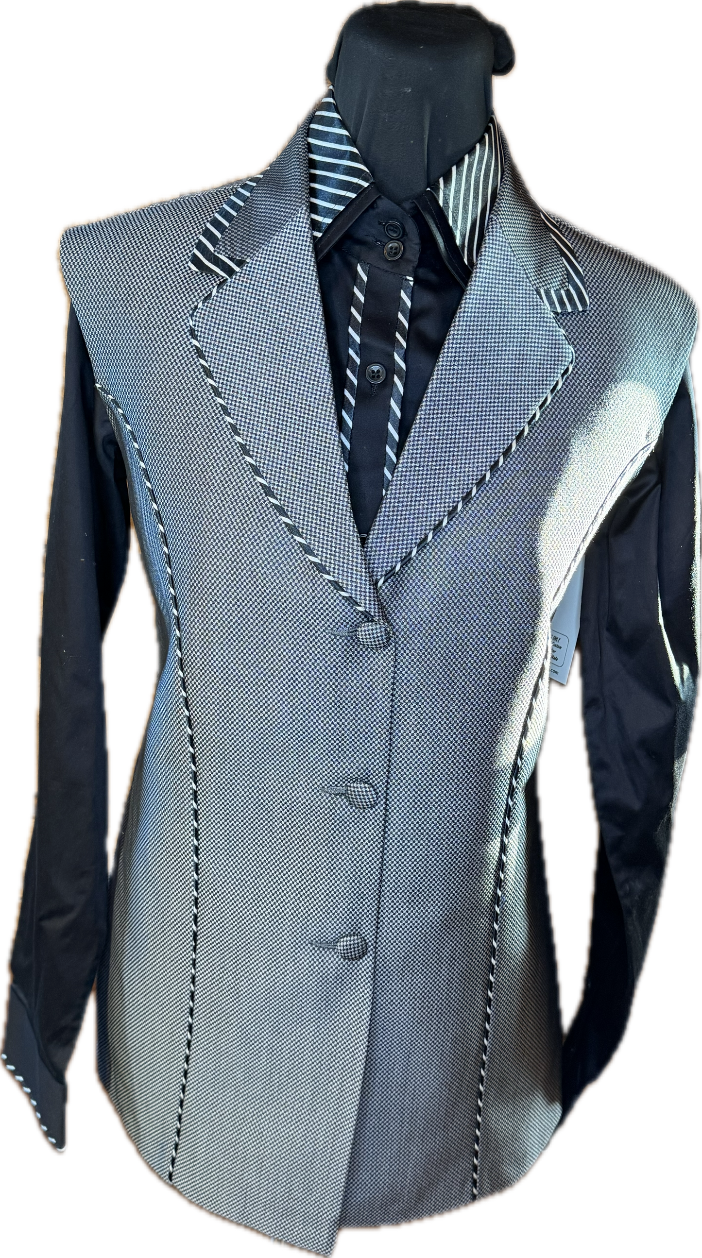 *36 Bust* Vest Set * Black and White