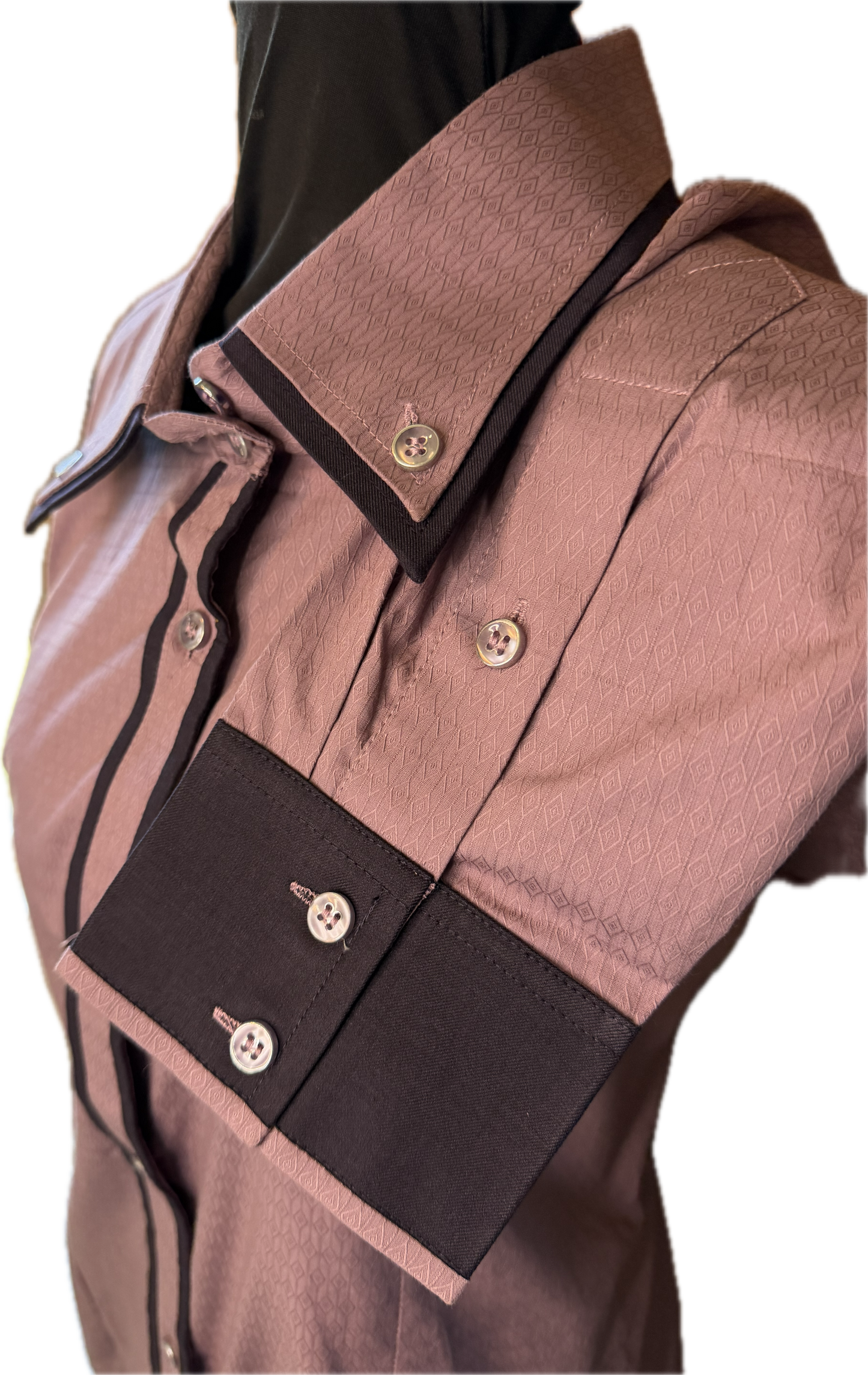 *48 Bust* Vest Set * Plum Vest and with Matching Shirt