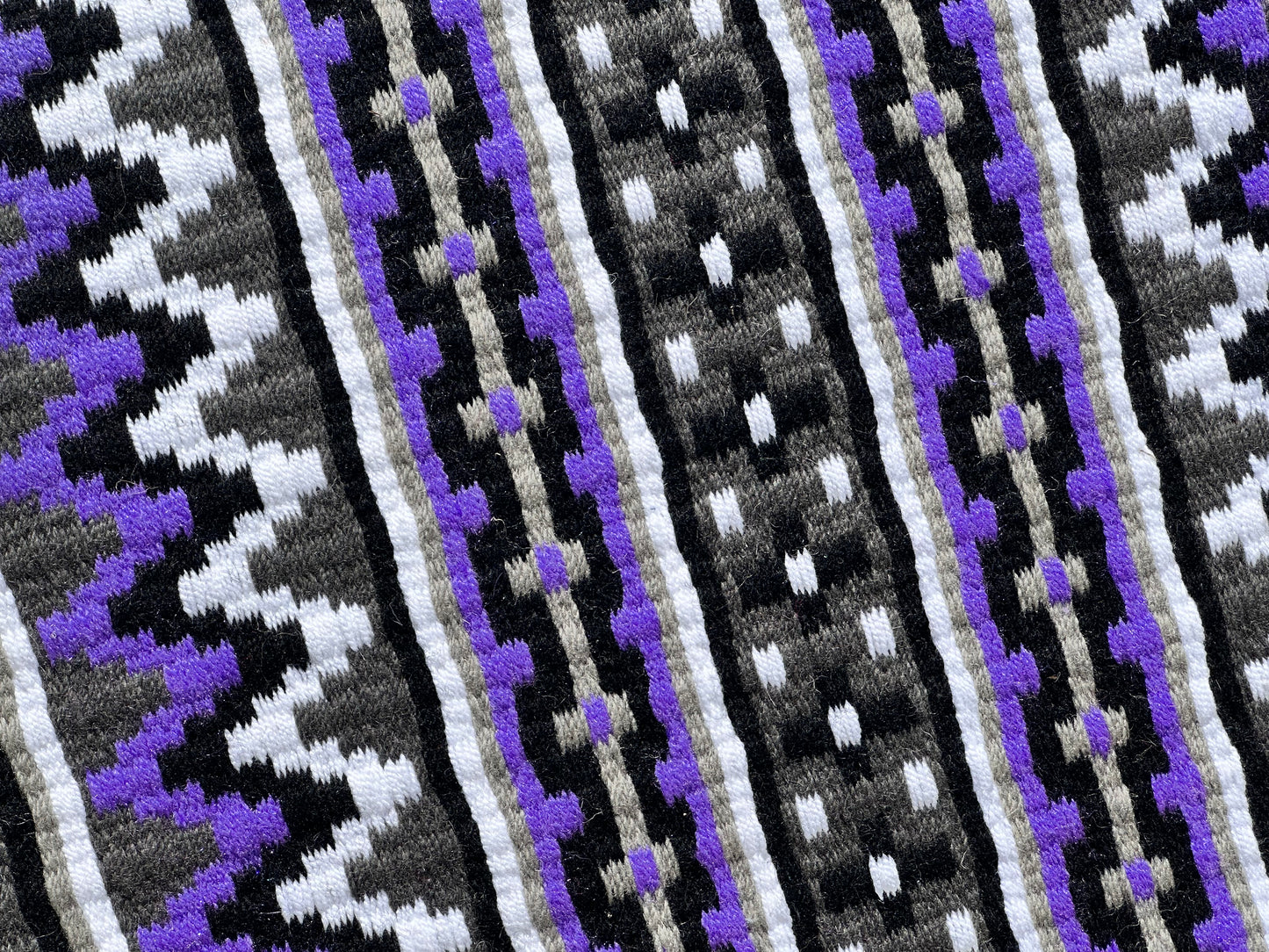 B402 Oversized Saddle Blanket Charcoal, Lavender, White, Ash, Black