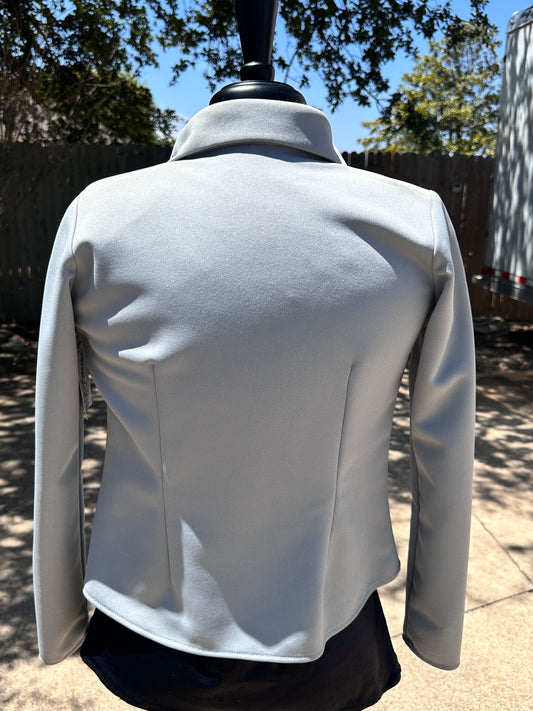 Adult Plain Zip Up Grey