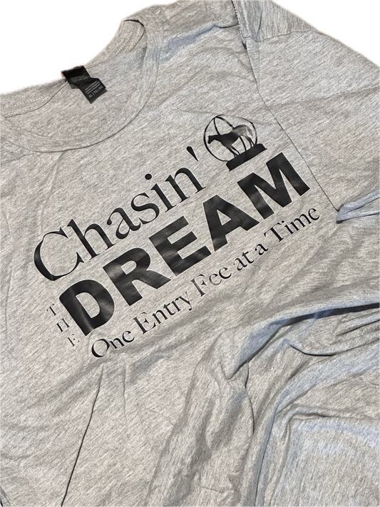 T-Shirt "Dreams" X-LARGE in grey heather