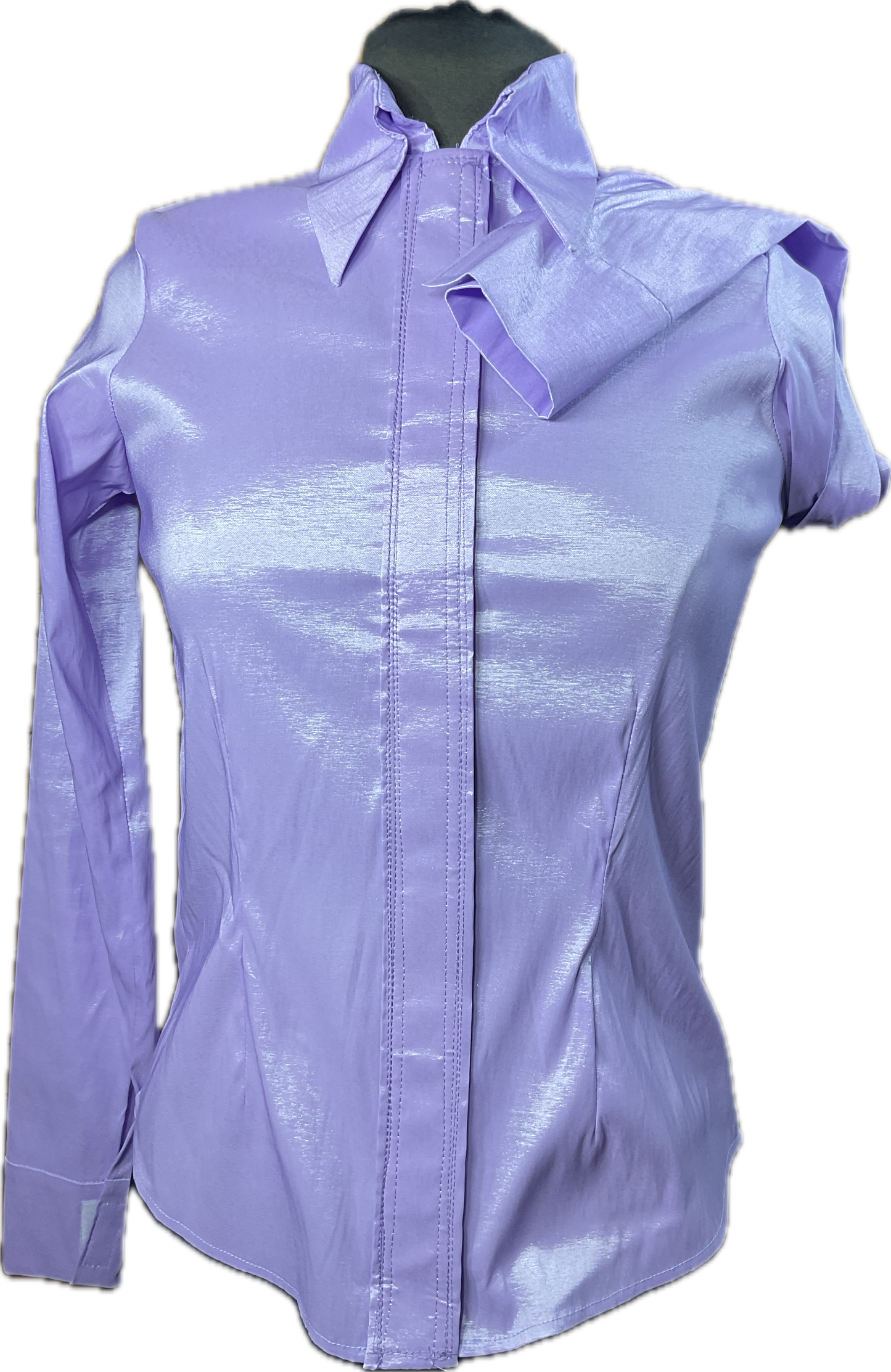 Lavender Ice Stretch Taffeta