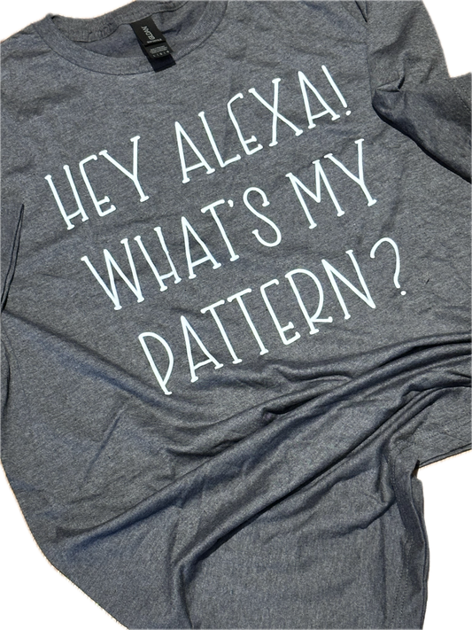 T-Shirt "Alexa" LARGE in charcoal heather