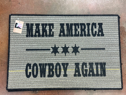 Welcome mat