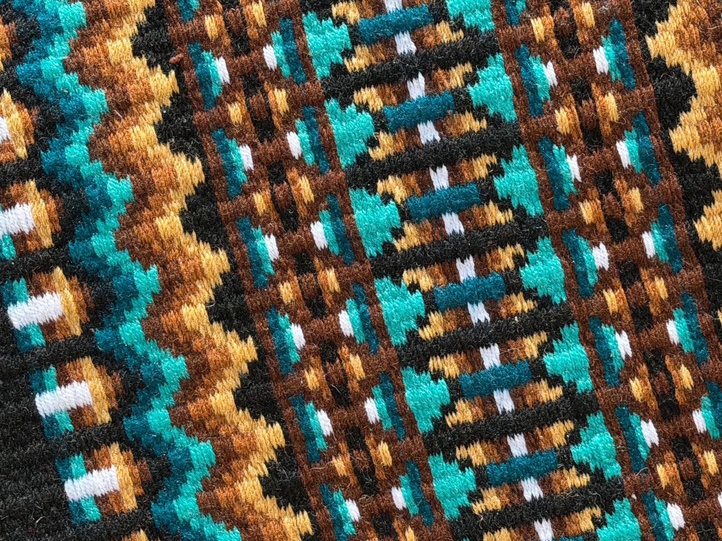 B625 Oversized Saddle Blanket Sheep Skin, Black, Turquoise, Teal, Chestnut Brown, Indian Tan, White