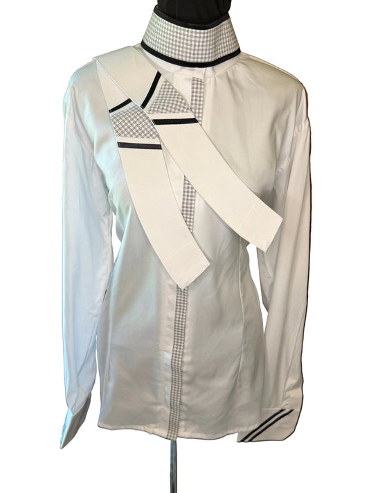 *42 Bust* Hidden Zipper with Design Down the Front