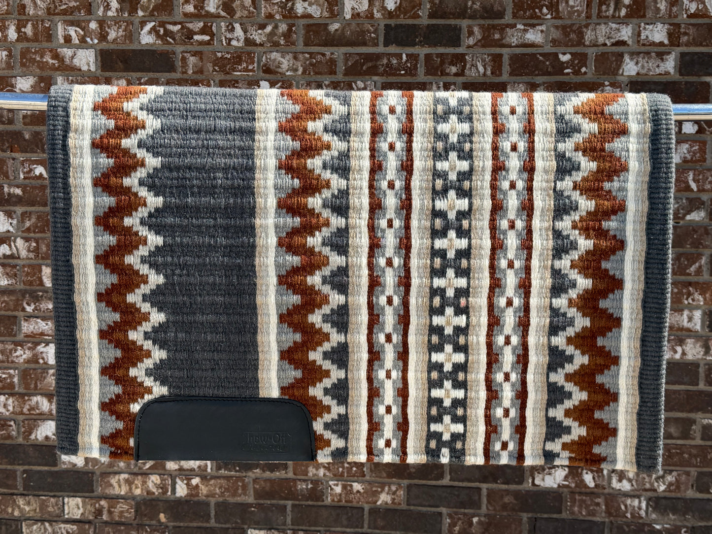 B505 Oversized Saddle Blanket Charcoal, Ash, Brown, Silver Rose, Ash, Chocolate Brown, Sheep Skin