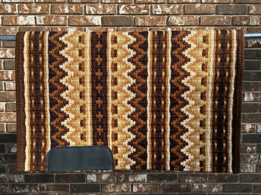 B479 Oversized Saddle Blanket Chocolate Brown, Espresso Brown, Indian Tan, Chocolate Brown, Seductive Honey, Cream