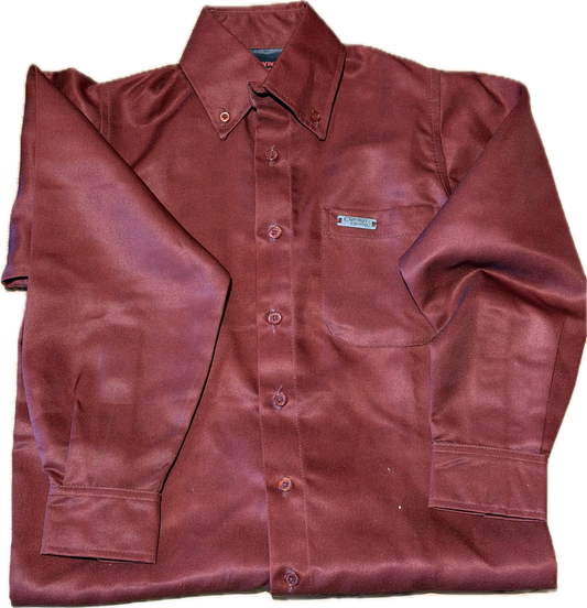 Cowboy Couture Youth Boys -Maroon- size 6