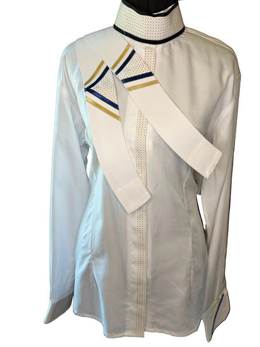 *42 Bust* Hidden Zipper with Design Down the Front