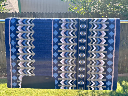 B435 Oversized Saddle Blanket Dark Navy Blue, Dusty Rose, Ash, Charcoal, White, Black, Periwinkle
