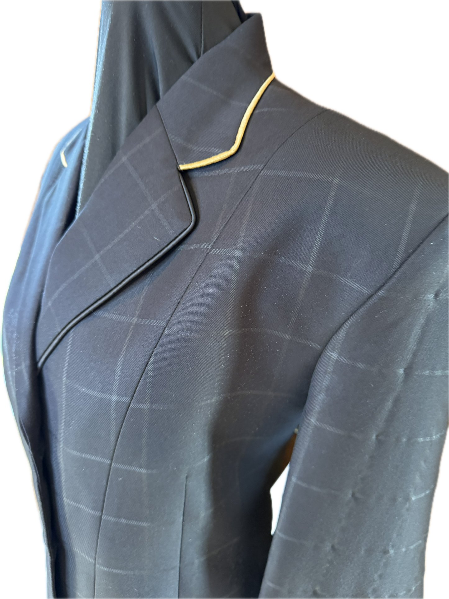 *40 Bust* Black Big Box with Gold Piping