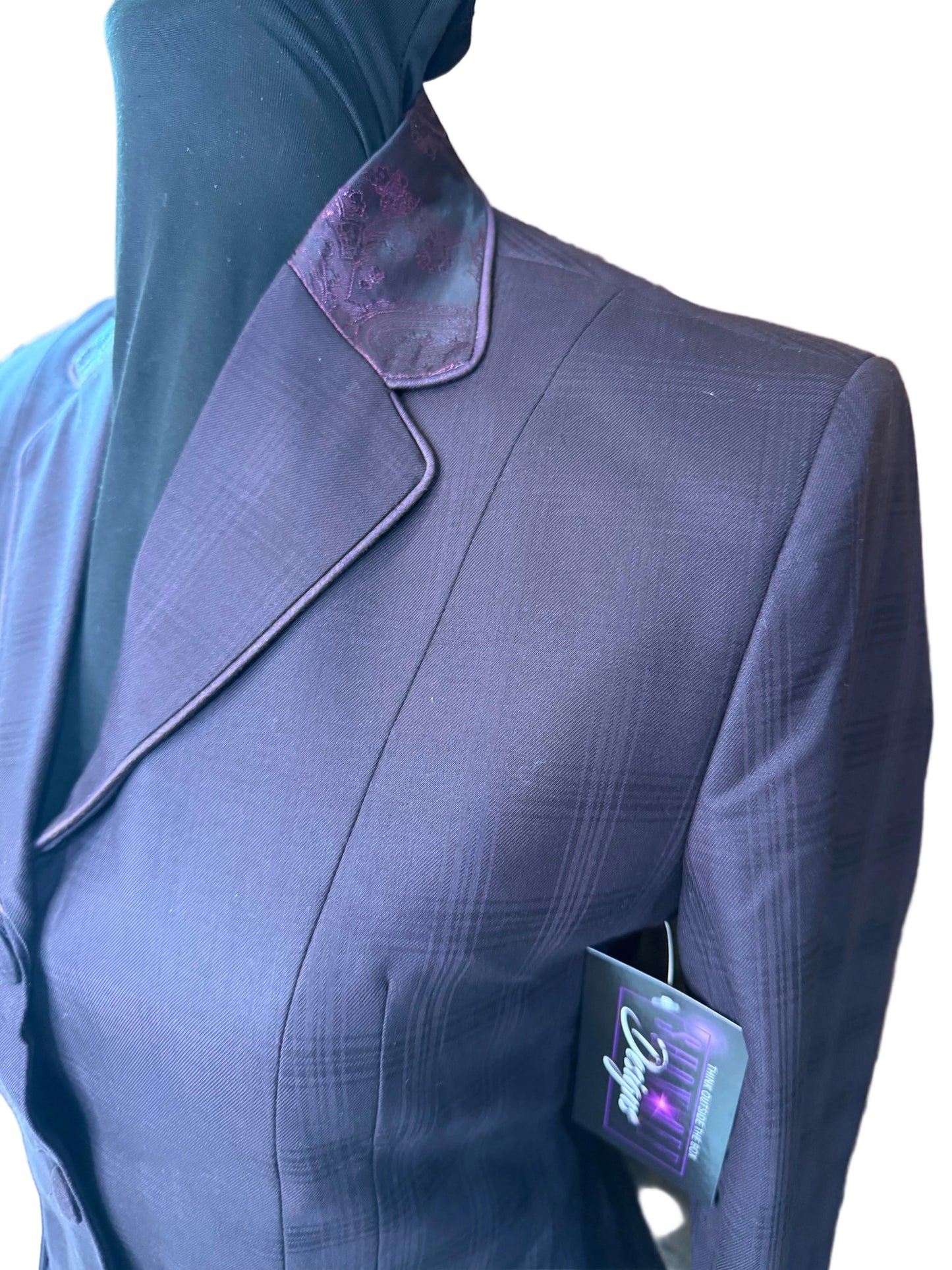 *Youth* Dark Plum *Hidden Zipper*