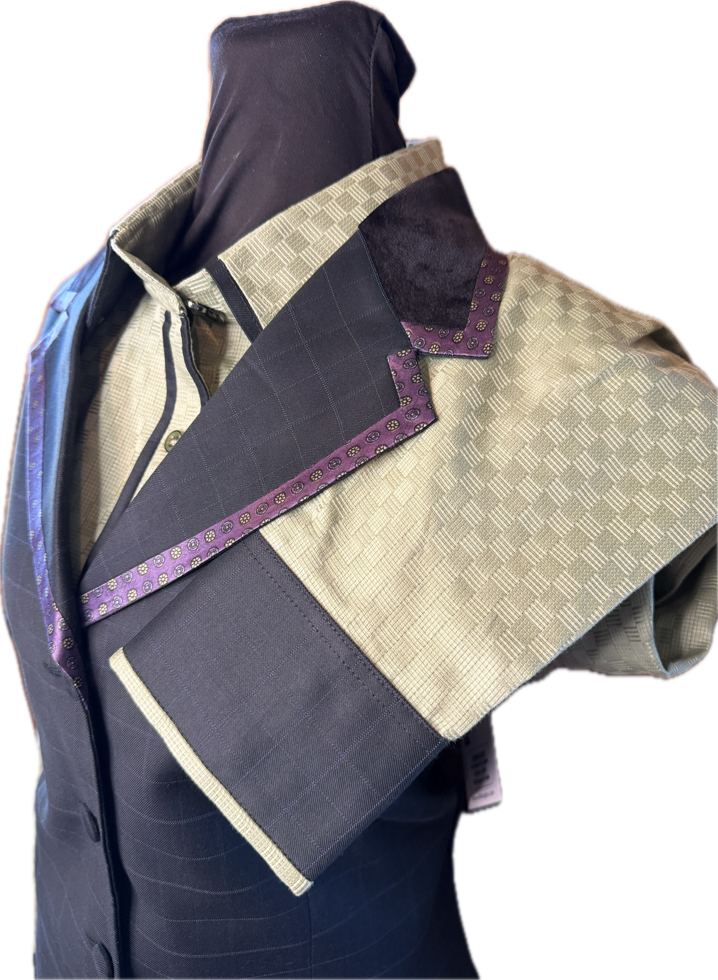 *40 Bust* Vest Set *Dark Green with Matching shirt and Belt