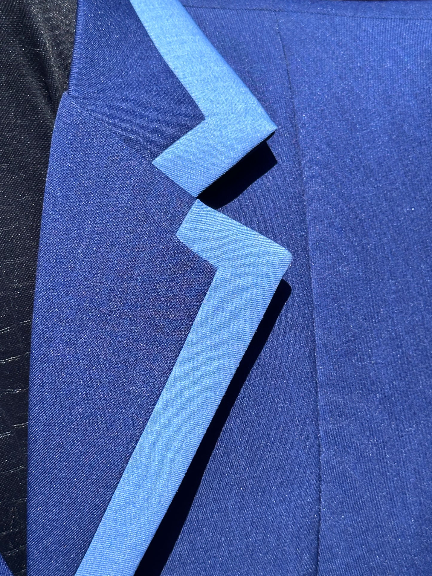 #NKpant/coat Showmanship/Halter Suit 46 bust Royal blue