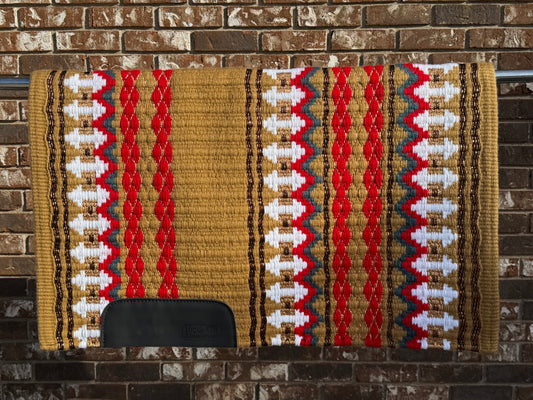B480 Oversized Saddle Blanket French Tan, Red, Charcoal, White, Matte Metallic Rose Gold, Copper Metallic